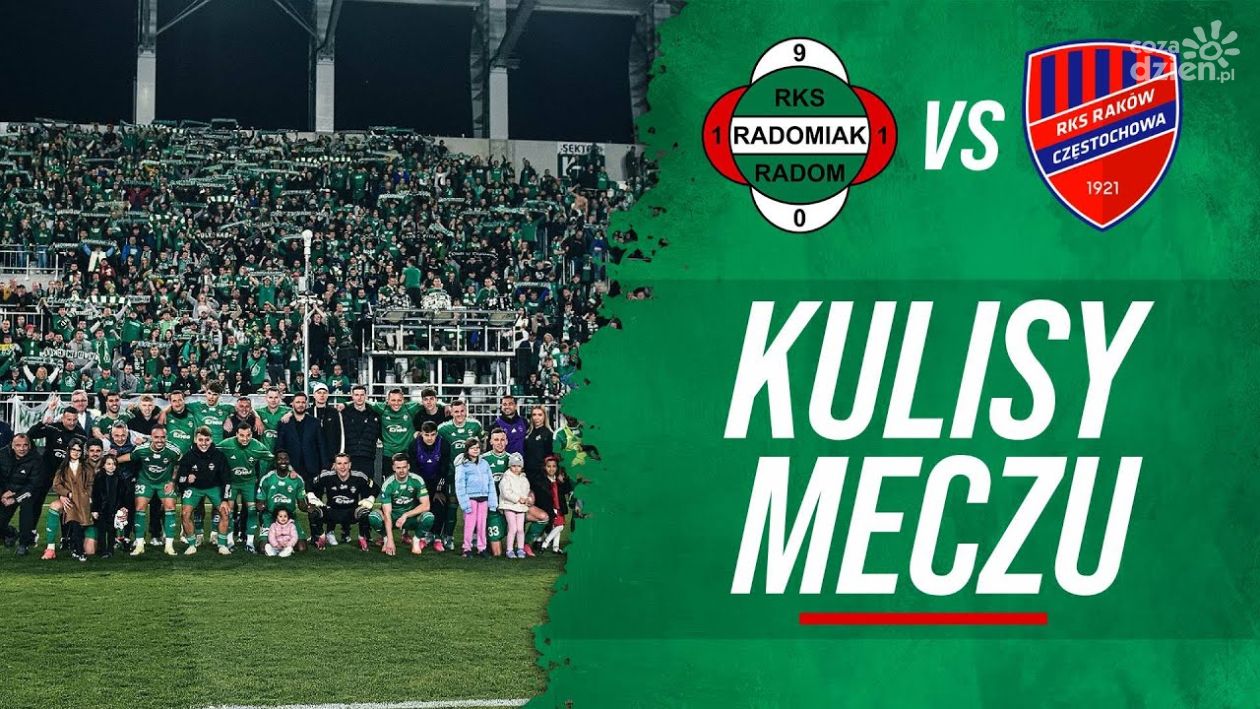 Radomiak TV: Kulisy meczu z Rakowem Częstochowa