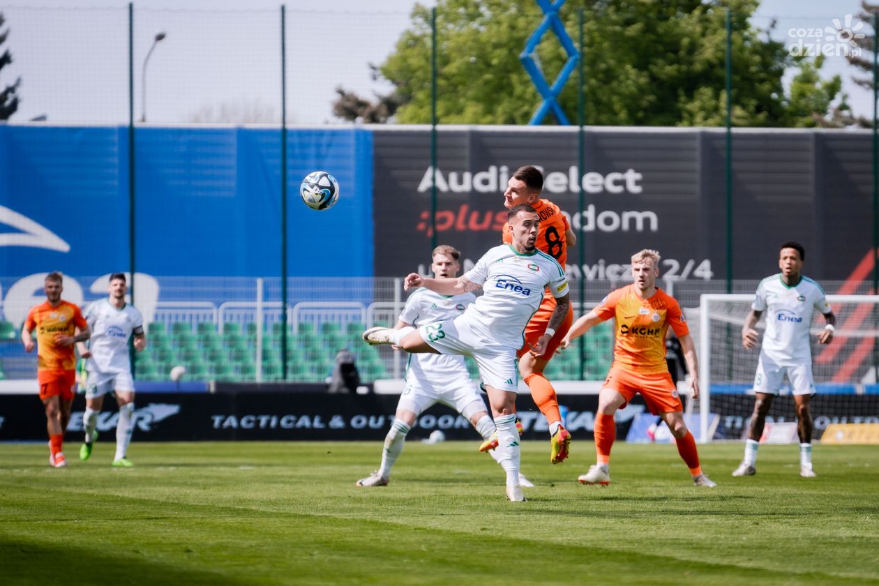 Radomiak Radom przegrał w Lubinie. Zwycięski gol dla Zagłębia padł w doliczonym czasie gry