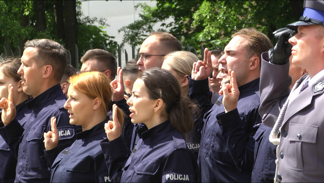 Nowi policjanci w garnizonie mazowieckim