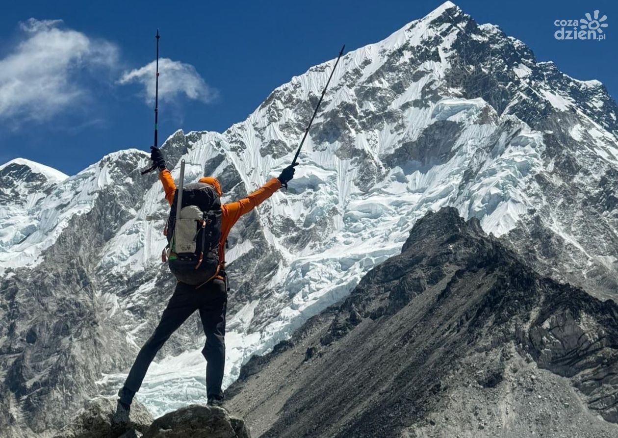 Karol Adamski zdobył Mount Everest! 