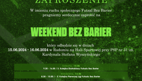 Weekend Futsalu Bez Barier zagości w Radomiu