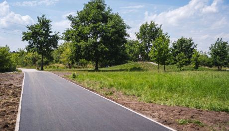 Nowa ścieżka do pumptracku na Borkach (zdjęcia)