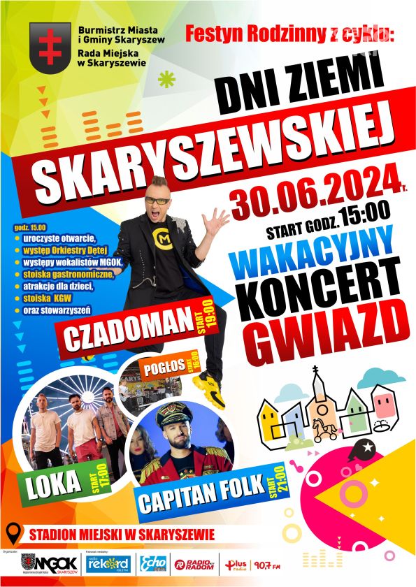 To będzie wspaniały początek lata w Skaryszewie!