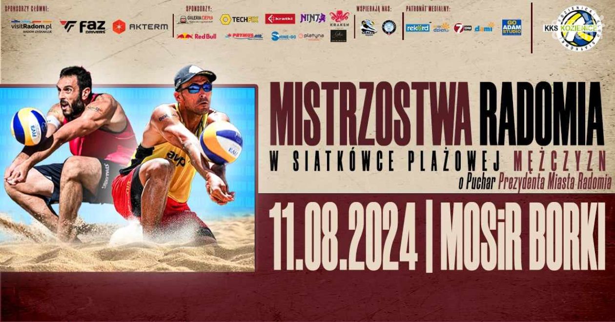 W niedzielę mistrzostwa Radomia w siatkówce plażowej nad zalewem na Borkach