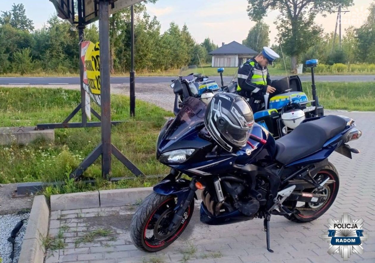 Na motocyklach bez uprawnień