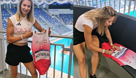 Martyna Kotwiła przekazała swój reprezentacyjny trykot z Paryża do muzeum sportu w Radomiu!