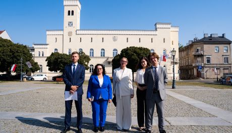 Konferencja prasowa Marty Ratuszyńskiej dot. sprzeciwu wobec drastycznego zadłużania miasta (zdjęcia)