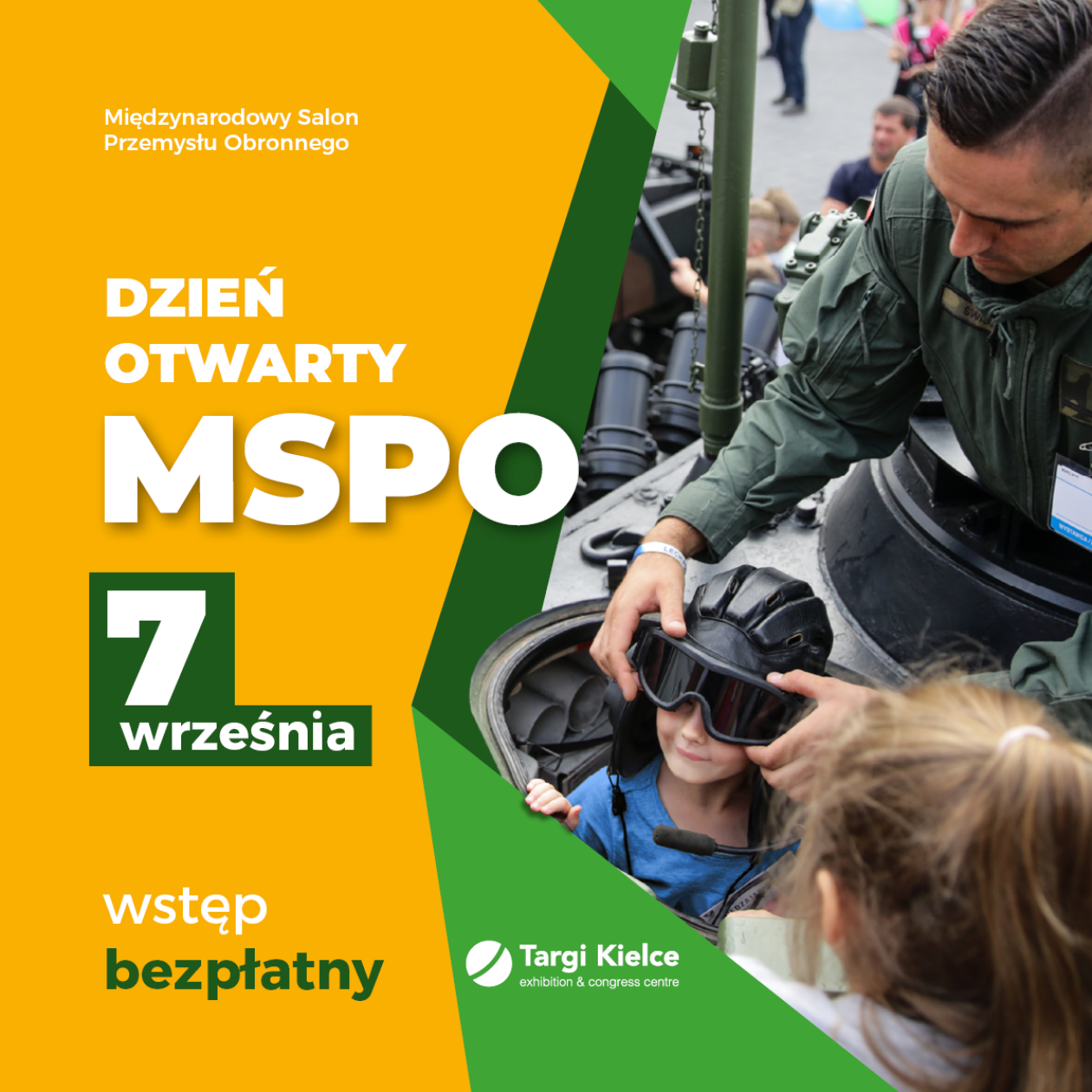 Międzynarodowy Salon Przemysłu Obronnego zaprasza na dzień otwarty