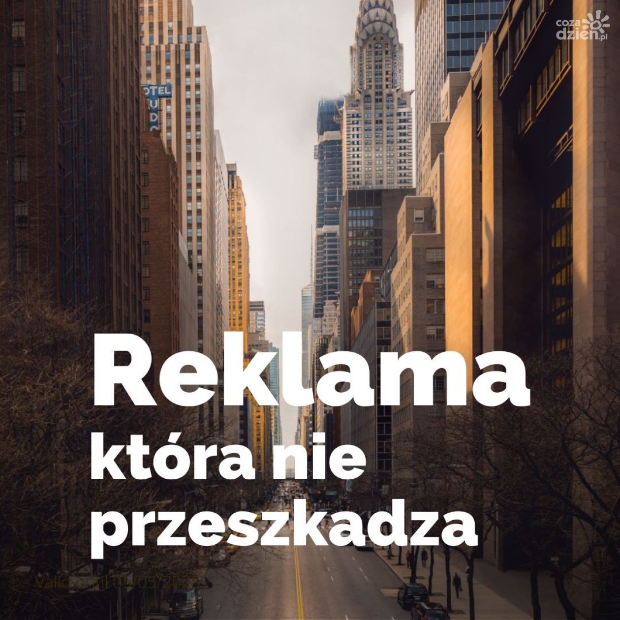 Reklama, która nie przeszkadza.