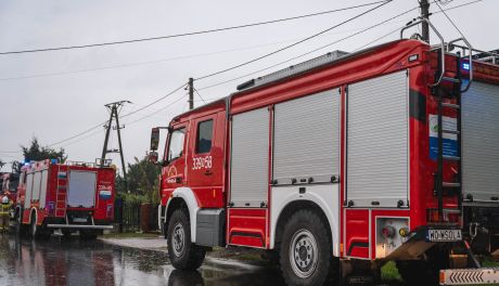 Informacje. Trąba powietrzna nad gminą Jedlińsk