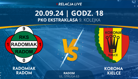 Radomiak Radom - Korona Kielce (relacja LIVE)