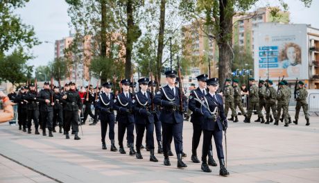 Eliminacje do I Ogólnopolskiego Przeglądu Musztry Klas Mundurowych (zdjęcia)