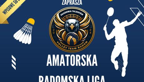 Rusza Amatorska Radomska Liga Badmintona. Zapisy trwają