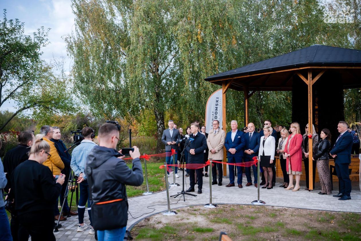 Powiatowa Tężnia Solankowa w Wierzbicy, czyli mały Ciechocinek