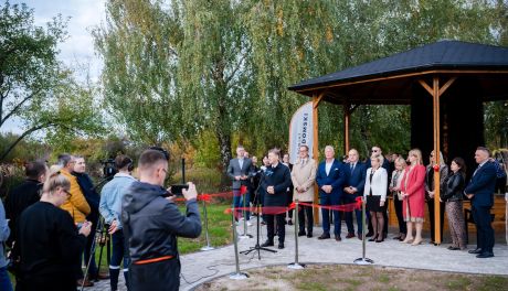 Powiatowa Tężnia Solankowa w Wierzbicy, czyli mały Ciechocinek