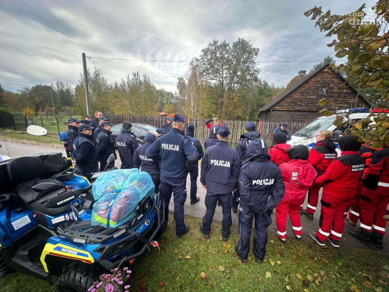 Tragiczny finał poszukiwań. Nie żyje 83-latek, który zaginął podczas grzybobrania