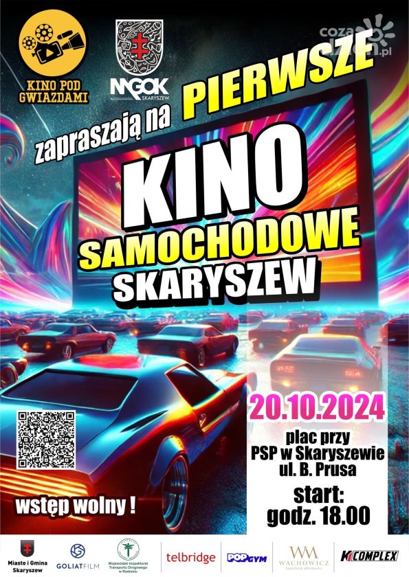 Kino samochodowe już w niedzielę