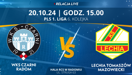 WKS Czarni Radom - Lechia Tomaszów Mazowiecki (relacja LIVE)