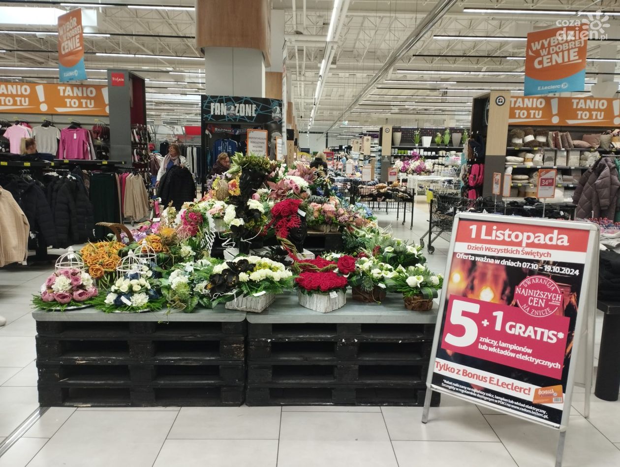 Czas Wszystkich Świętych w E. Leclerc Radom