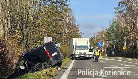 WieszPierwszy Wypadek na DK79