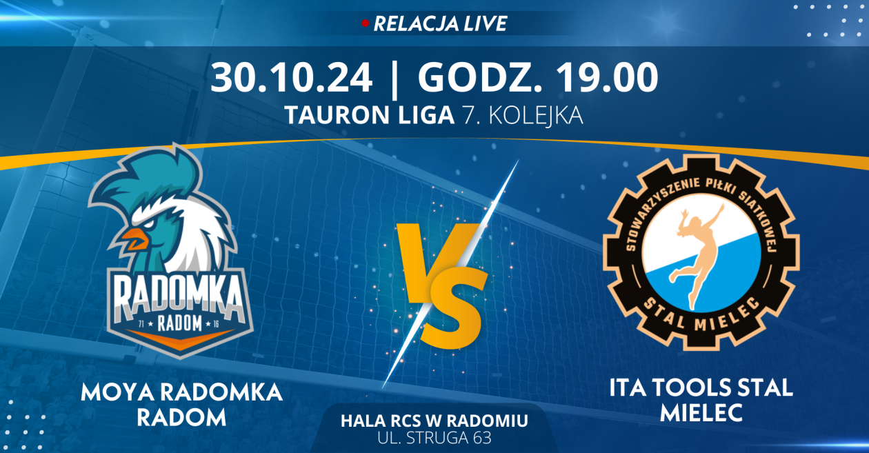 Moya Radomka Radom - ITA Tools Stal Mielec (relacja LIVE) 