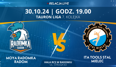 Moya Radomka Radom - ITA Tools Stal Mielec (relacja LIVE) 