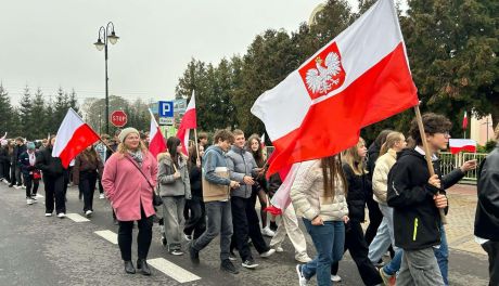 Marsz Niepodległościowy w PSP w Zakrzewie