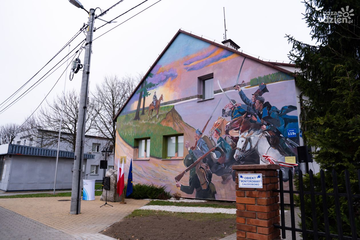 W Jastrzębi odsłonięto patriotyczny mural 