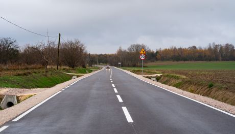 Kolejny odcinek drogi powiatowej w Przytyku już po remoncie