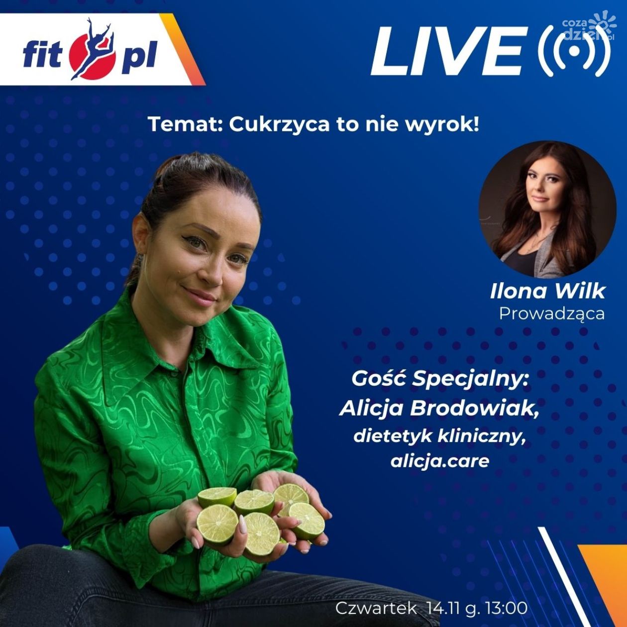 Cukrzyca to nie wyrok. Live z Alicja.Care