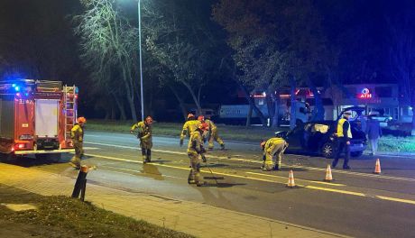 Wypadek na Kieleckiej. Jedna osoba w szpitalu