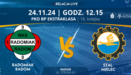 Radomiak Radom - Stal Mielec (relacja LIVE)