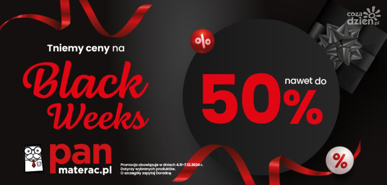 Black Weeks w salonie Pan Materac – rabaty do 50%!