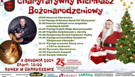 Charytatywny Kiermasz Bożonarodzeniowy w Skaryszewie