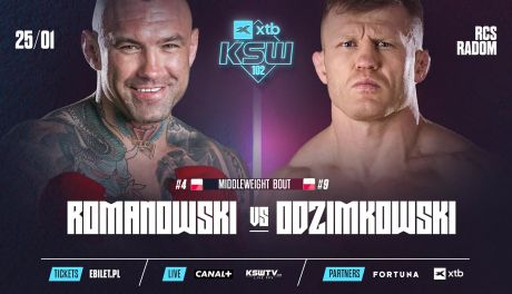 Albert Odzimkowski poznał rywala na XTB KSW 102 w Radomiu