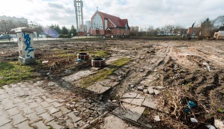 Kwiatkowskiego 102 - teren po wyburzonych domach (zdjęcia)