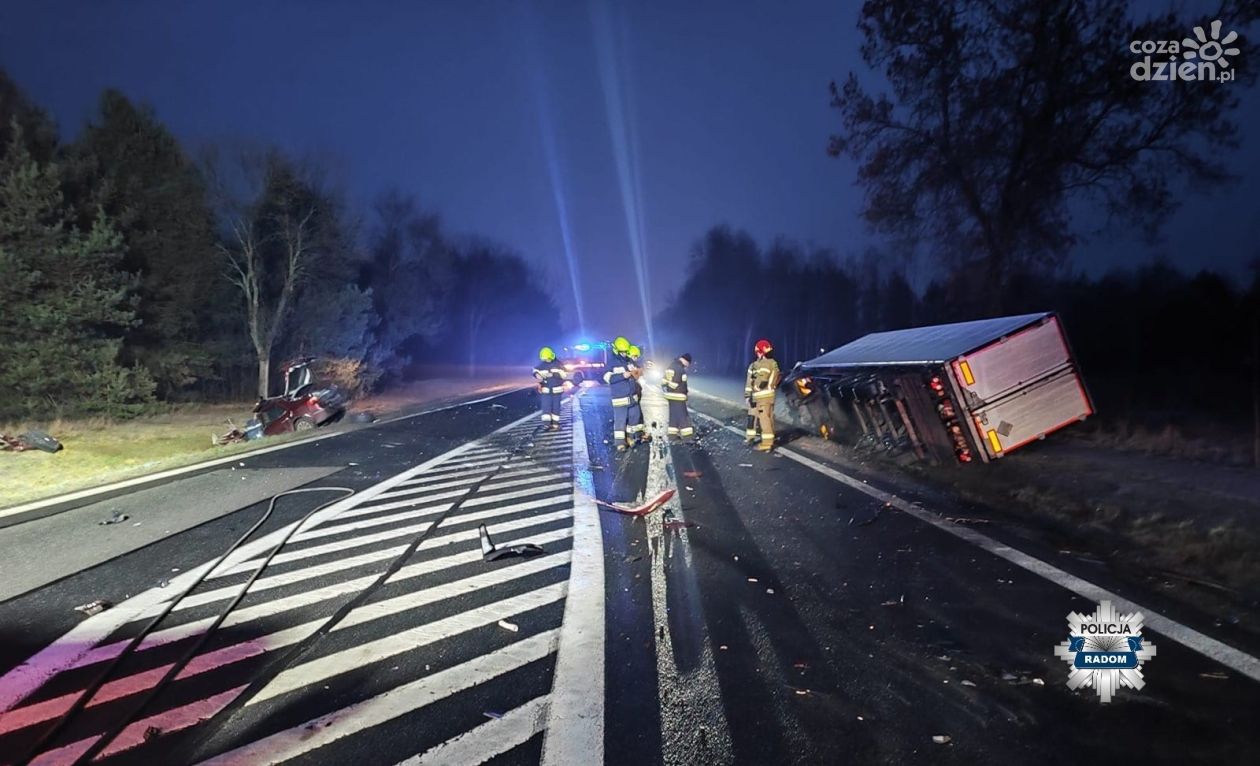 Śmiertelny wypadek na DK12