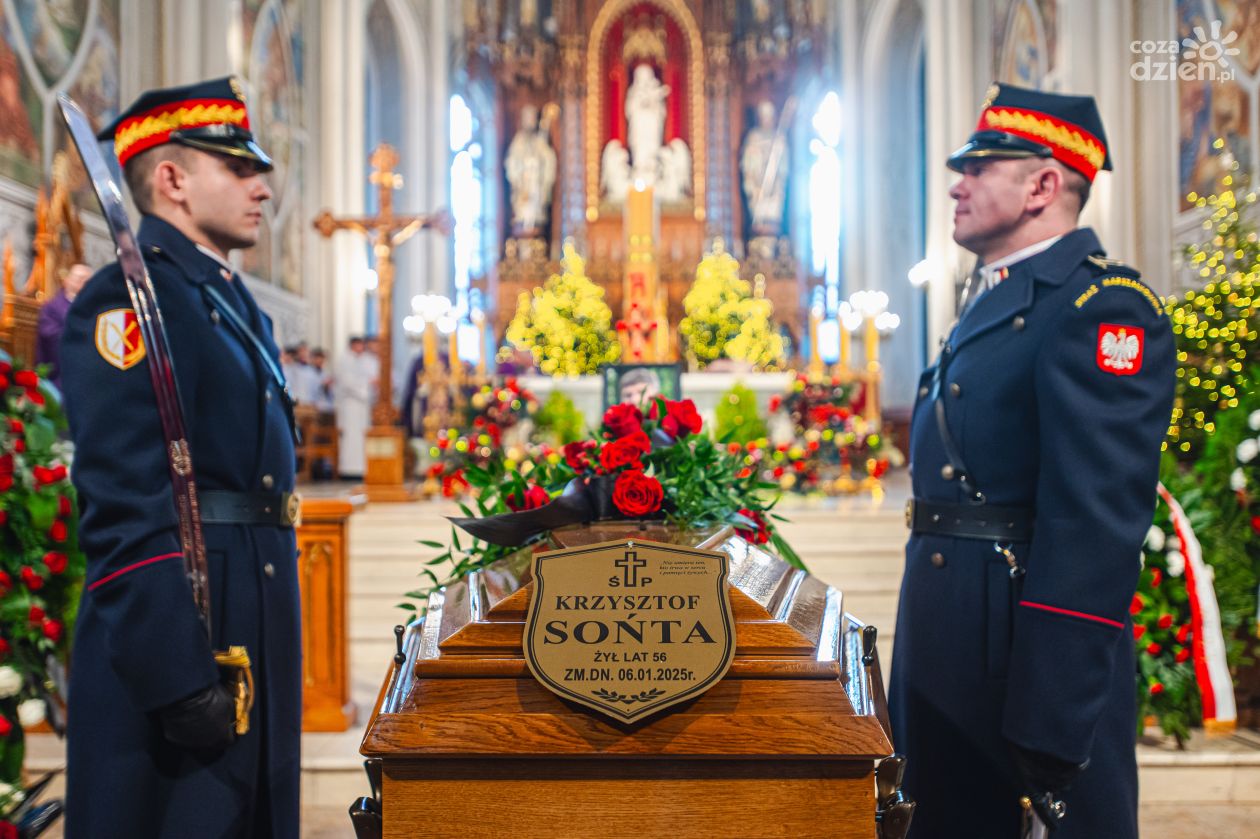 Ostatnie pożegnanie Krzysztofa Sońty (zdjęcia)