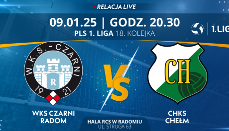 WKS Czarni Radom - ChKS Chełm (relacja LIVE)