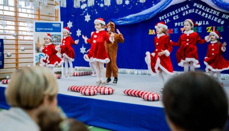 II Miedzyprzedszkolny Festiwal Tańca "Bajkowe Tańce Zimowe" (zdjęcia)