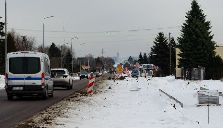 Postęp prac przebudowy ulicy Wolanowskiej (zdjęcia)