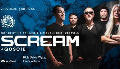 Przed nami jubileuszowy koncert z okazji 15-lecia radomskiego zespołu Scream