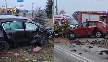 Wypadek w Sołtykowie - sześć osób rannych