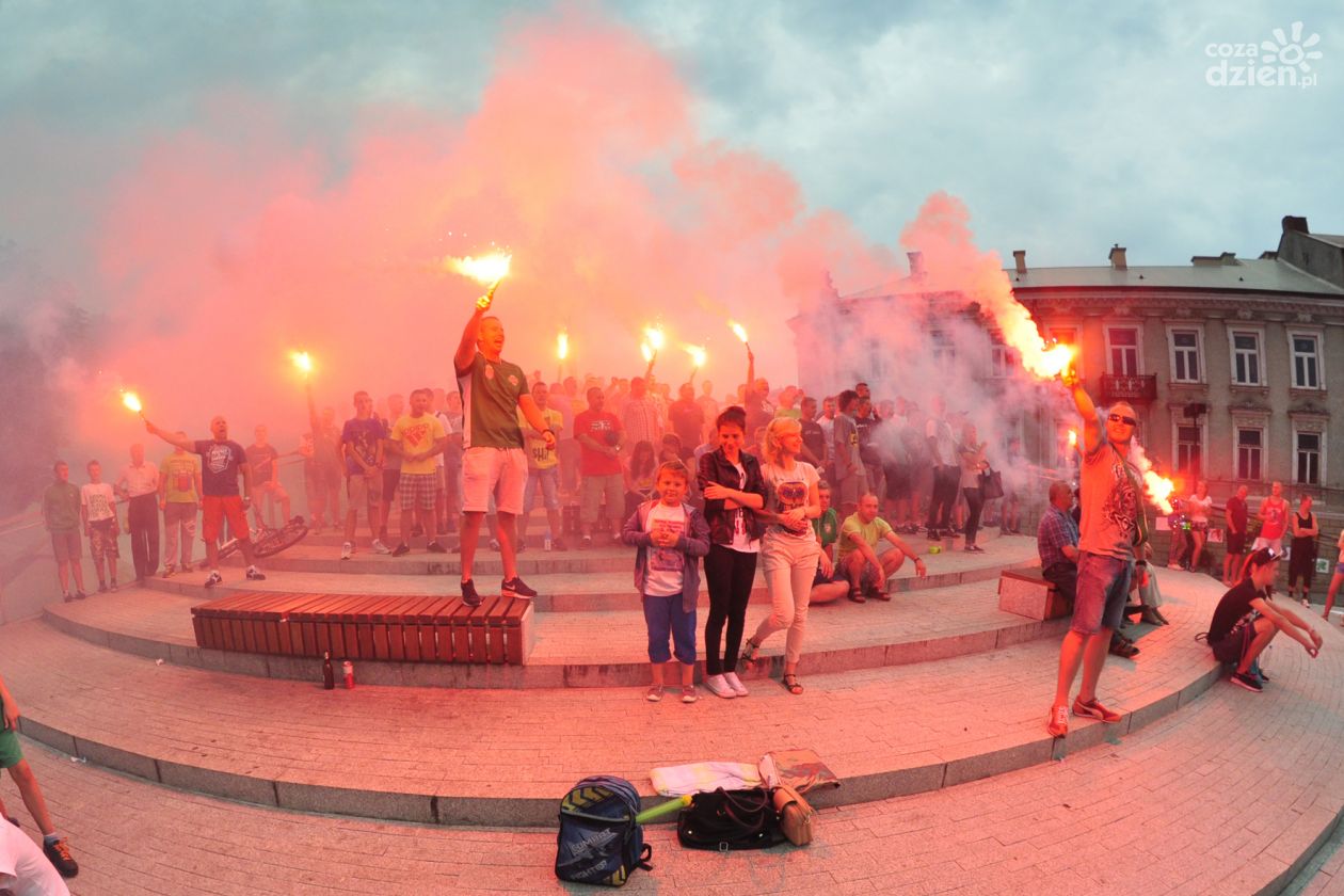 Prezentacja Radomiaka na fontannach