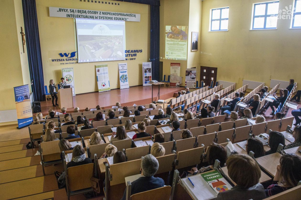 Konferencja na temat niepełnosprawnych w WSB