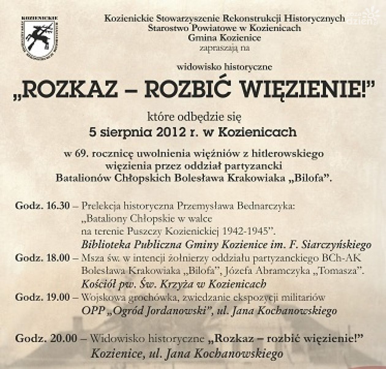 W Kozienicach będą odbijać więzienie!