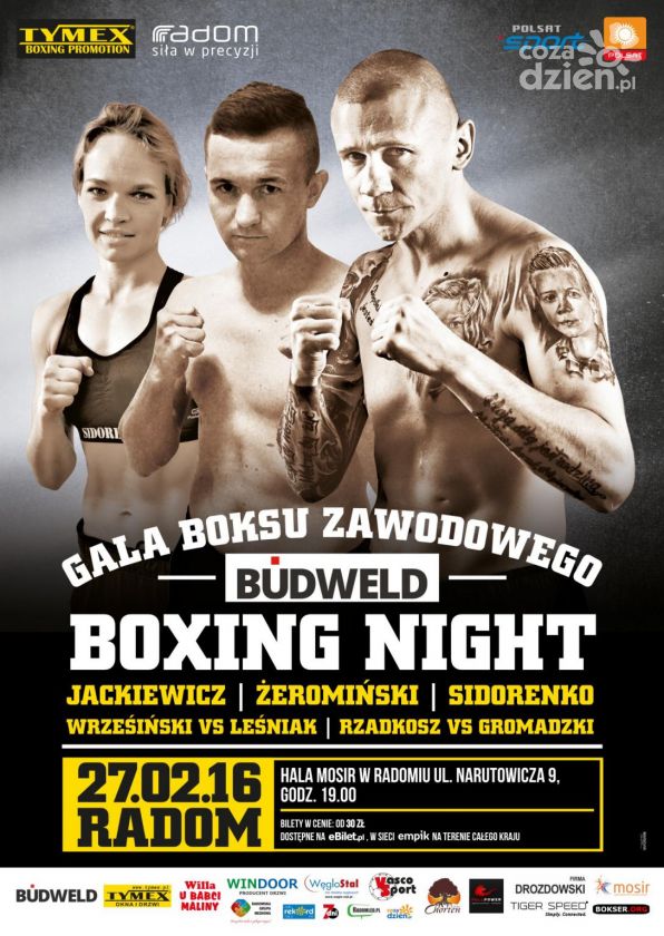 Ruszyła sprzedaż biletów na Budweld Boxing Night w Radomiu