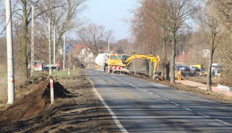 PRZYTYK. Utrudnienia w ruchu drogowym