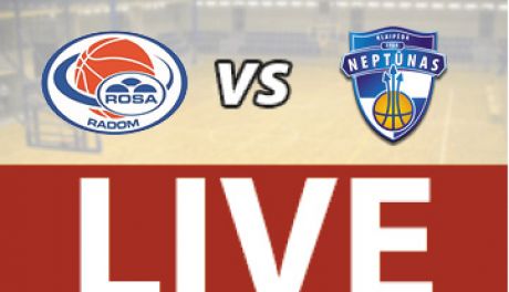 ROSA Radom - Neptunas Klaipeda 65:71 (RELACJA LIVE)